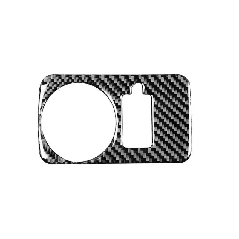 Carbon Fiber Auto Scheinwerfer Schalter Abdeckung Aufkleber Trim Für Mustang 2005 2006 2007 2008 2009 Innen Aufkleber Autodekorationsteile von LRTYAN