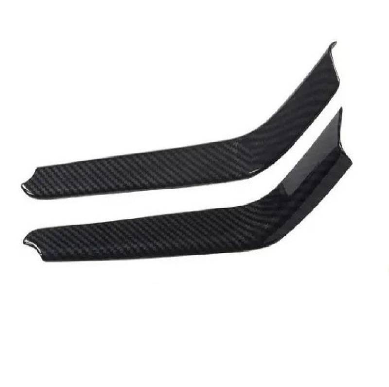 Edelstahl Auto Mittelkonsole Wasserbecherhalter Seitenrahmen Trim Aufkleber Styling Für Benz ML GL GLE GLS Autodekorationsteile(Carbon Fibler Style) von LRTYAN