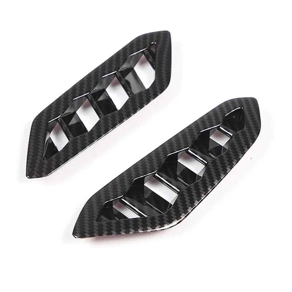 Für BMW 1er 2er F40 F44 2020-2023 ABS Carbon Fiber Style Auto Armaturenbrett Luftauslass Rahmen Dekorative Abdeckung Autodekorationsteile Für BMW 1er 2er F40 F44 2020-2023 ABS Carbon Fiber Style Auto Armaturenbrett Luftauslass Rahmen Dekorative Abdeckung Autodekorationsteile von LRTYAN