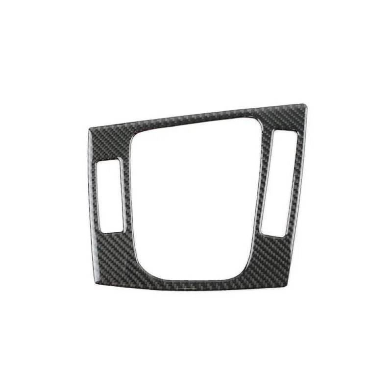 Für BMW 3er E46 1999-2004 Carbonfaser-Innenaufkleber Autozubehör Schalthebelrahmenabdeckung Verkleidung Autodekorationsteile(LHD) von LRTYAN
