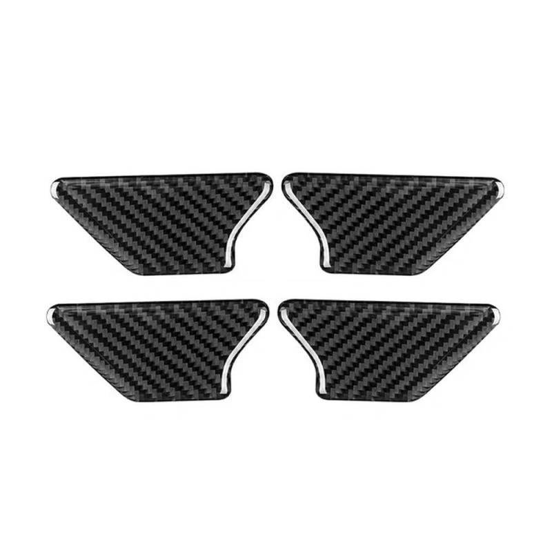 Für Golf 6 MK6 2010-2013 Auto-Styling Innentürgriff Schüsselabdeckung Kohlefaser-Aufkleber Zierdekoration Autodekorationsteile von LRTYAN