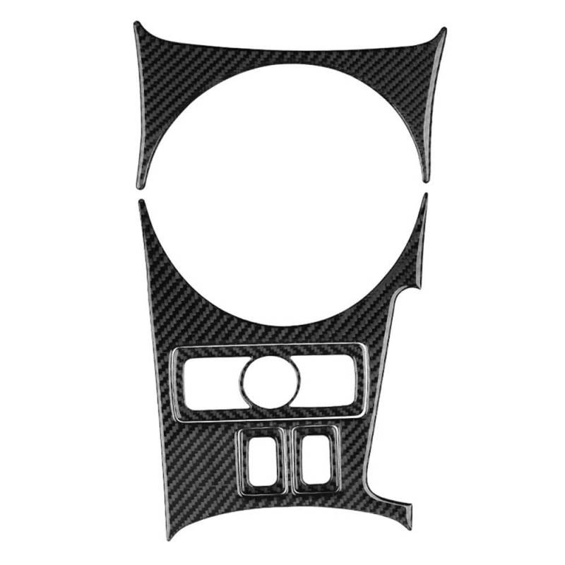 Für Mazda RX-8 RX8 SE3P JM1FE 2004-2008 Getriebe Shifter Surround Aufkleber Automatische Übertragung Panel Modifizierte Abdeckung Autodekorationsteile(Style B) von LRTYAN