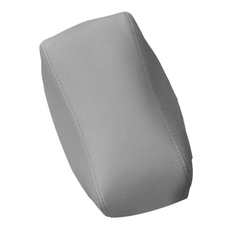 Für Toyota RAV4 2016 2017 2018 Auto Mikrofaser Leder Innen Center Armlehne Box Abdeckung Aufkleber Trim Autodekorationsteile(Gray) von LRTYAN