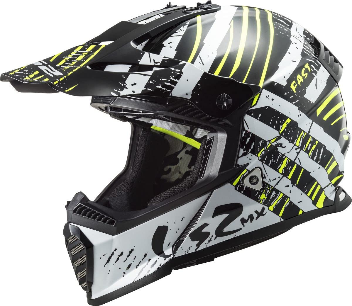 LS2, Crosshelme motorrad Fast evo verve black white, S LS2, Crosshelme motorrad Fast evo verve black white, S von LS2