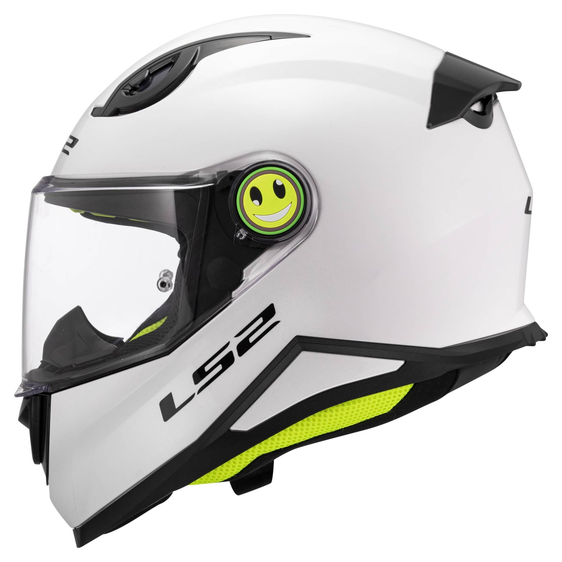 LS2, Integral-Motorradhelm für Kinder KID SOLID Gloss White, L LS2, Integral-Motorradhelm für Kinder KID SOLID Gloss White, L von LS2