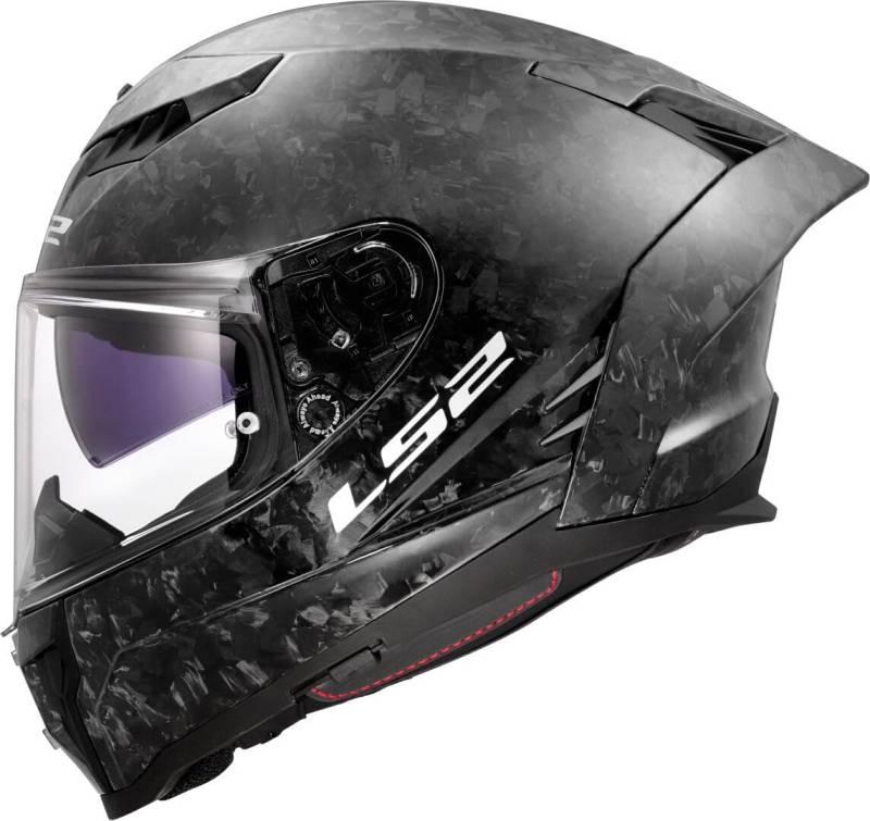 LS2, Integraler Motorradhelm DRAGON FORGED Carbon, M von LS2