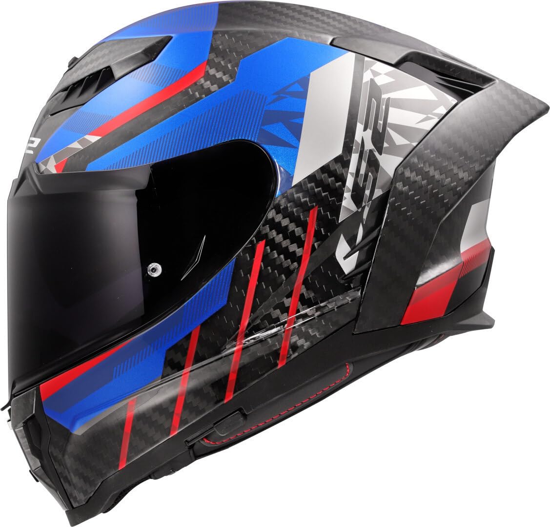 LS2, Integraler Motorradhelm DRAGON TRAX Blue Red, XL LS2, Integraler Motorradhelm DRAGON TRAX Blue Red, XL von LS2