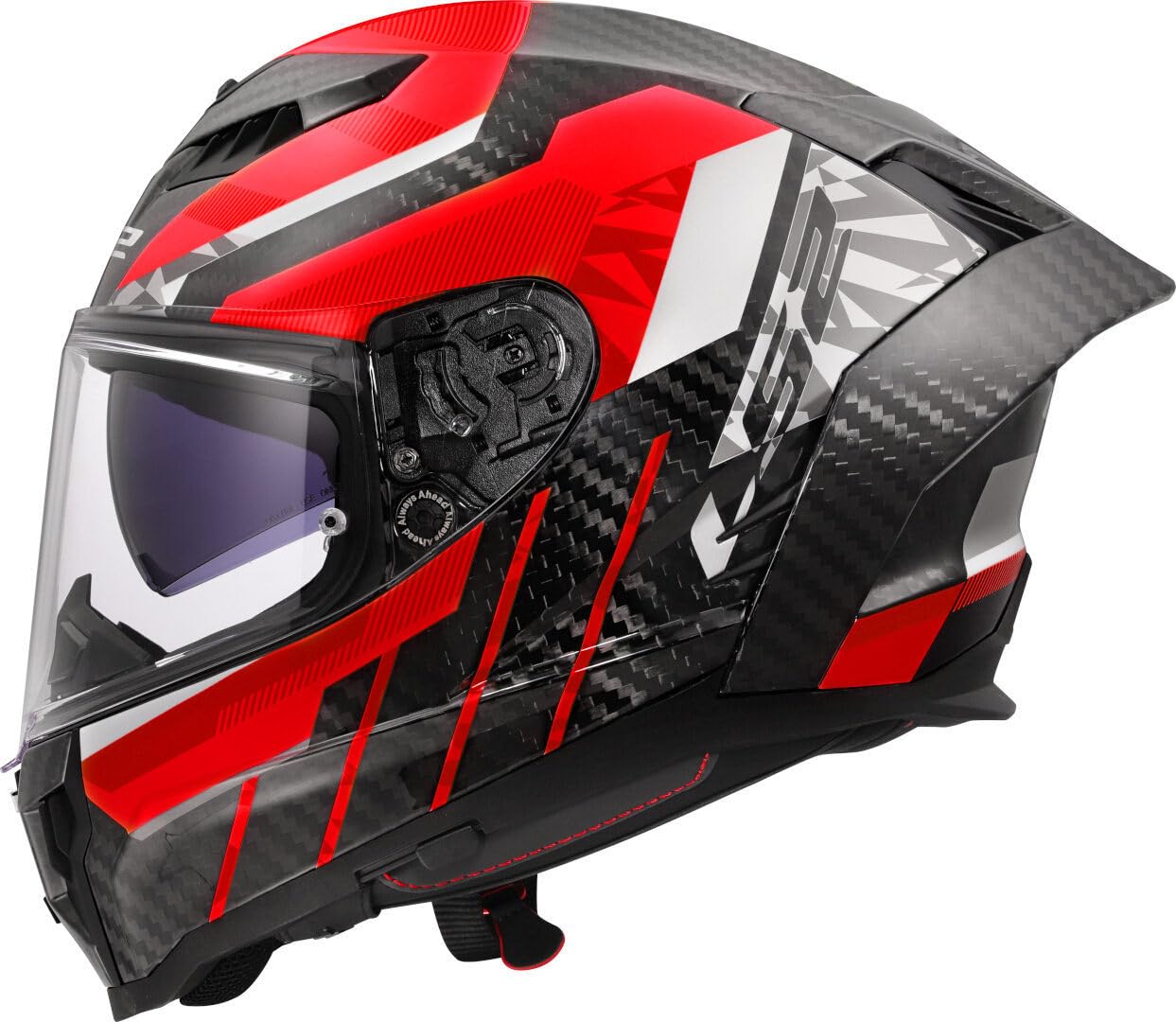 LS2, Integraler Motorradhelm DRAGON TRAX Red, L LS2, Integraler Motorradhelm DRAGON TRAX Red, L von LS2