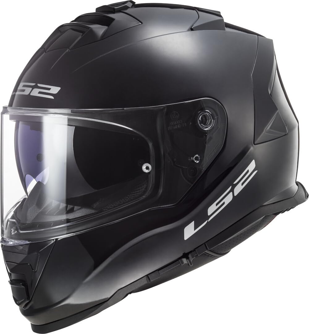 LS2, Integraler Motorradhelm STORM II Gloss black, 3XL von LS2