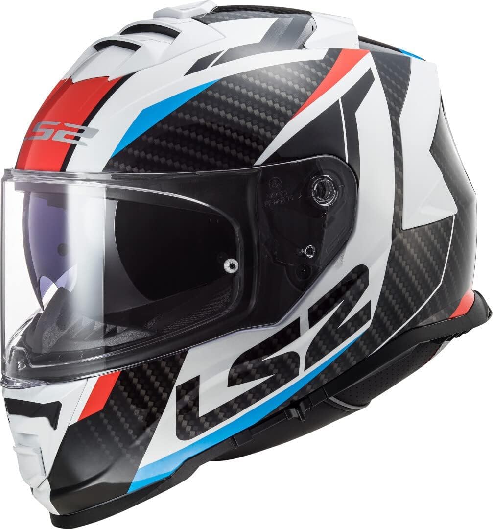 LS2, Integraler Motorradhelm STORM II RACER Gloss Blue Red, M LS2, Integraler Motorradhelm STORM II RACER Gloss Blue Red, M von LS2