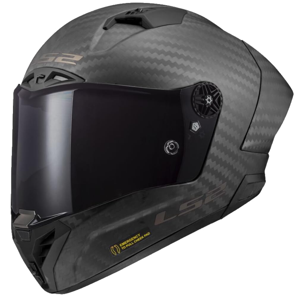 LS2, Integraler Motorradhelm THUNDER CARBON GP PRO FIM Matt Carbon, XL LS2, Integraler Motorradhelm THUNDER CARBON GP PRO FIM Matt Carbon, XL von LS2