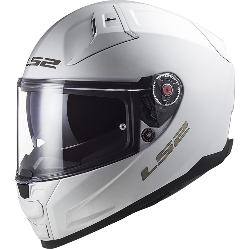 LS2, Integraler Motorradhelm Vector II Gloss White, XS von LS2