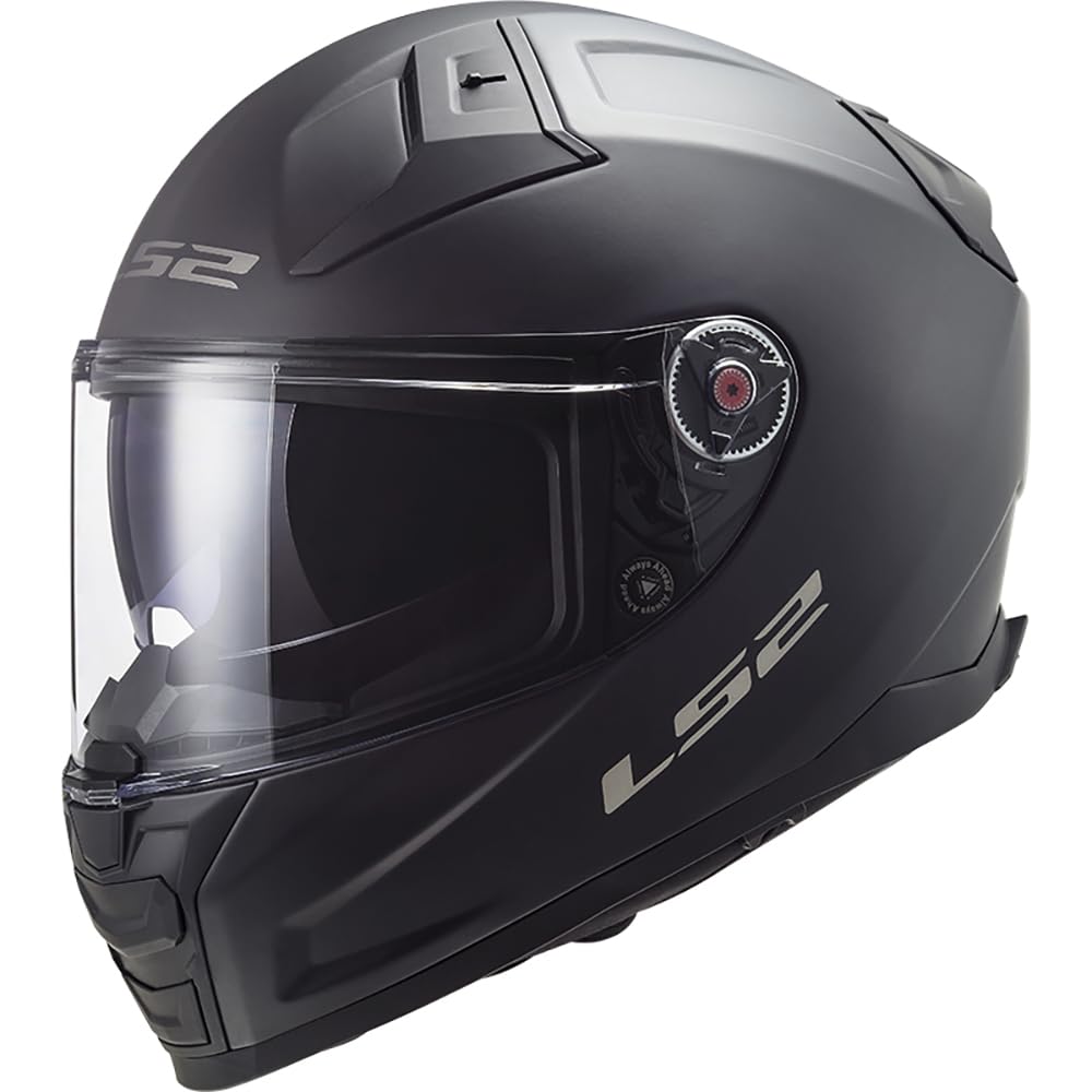 LS2, Integraler Motorradhelm VECTOR II Matt Black, XXS von LS2