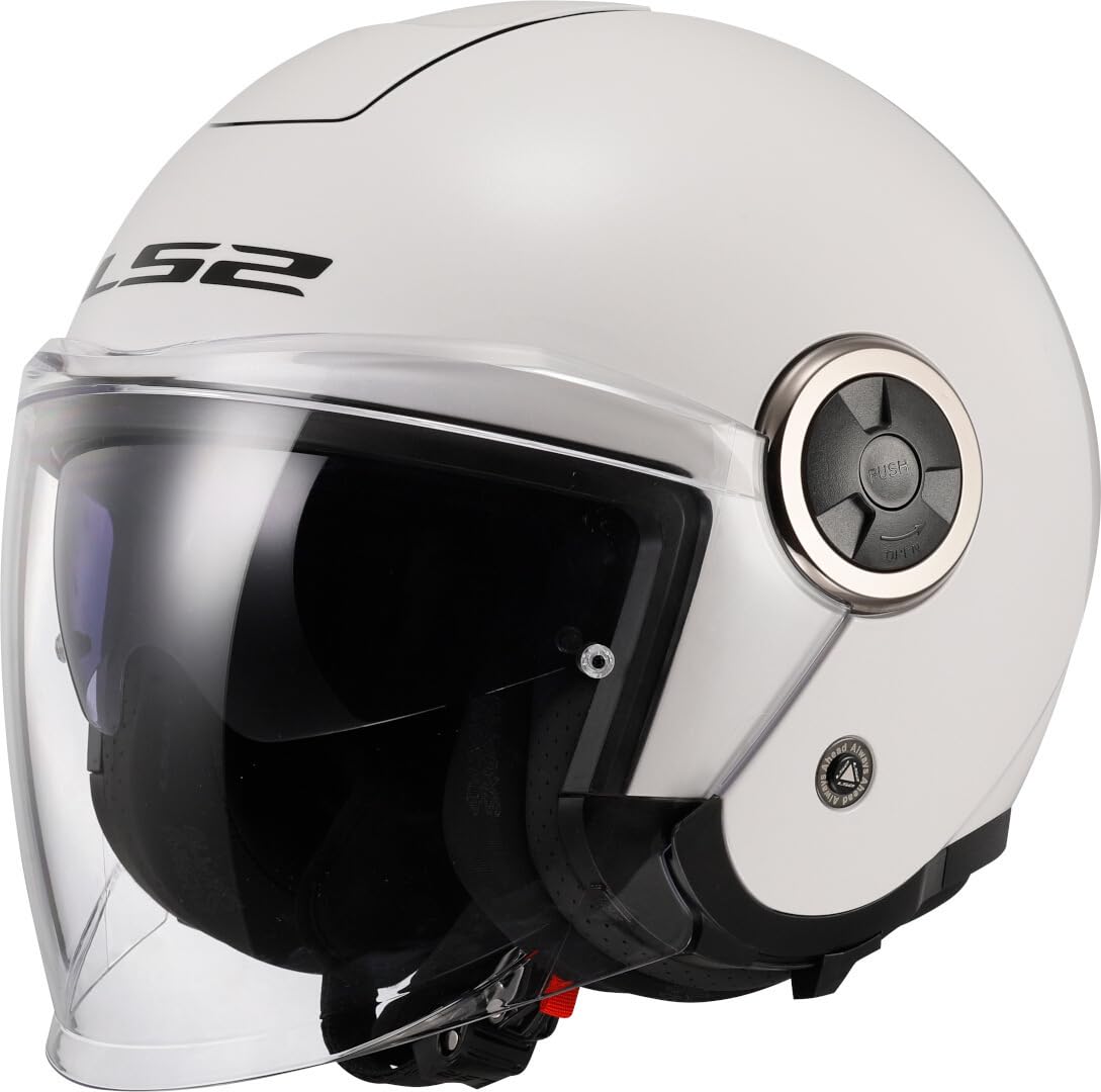 LS2, Jet-Motorradhelm CLASSY SOLID Gloss White, S LS2, Jet-Motorradhelm CLASSY SOLID Gloss White, S von LS2