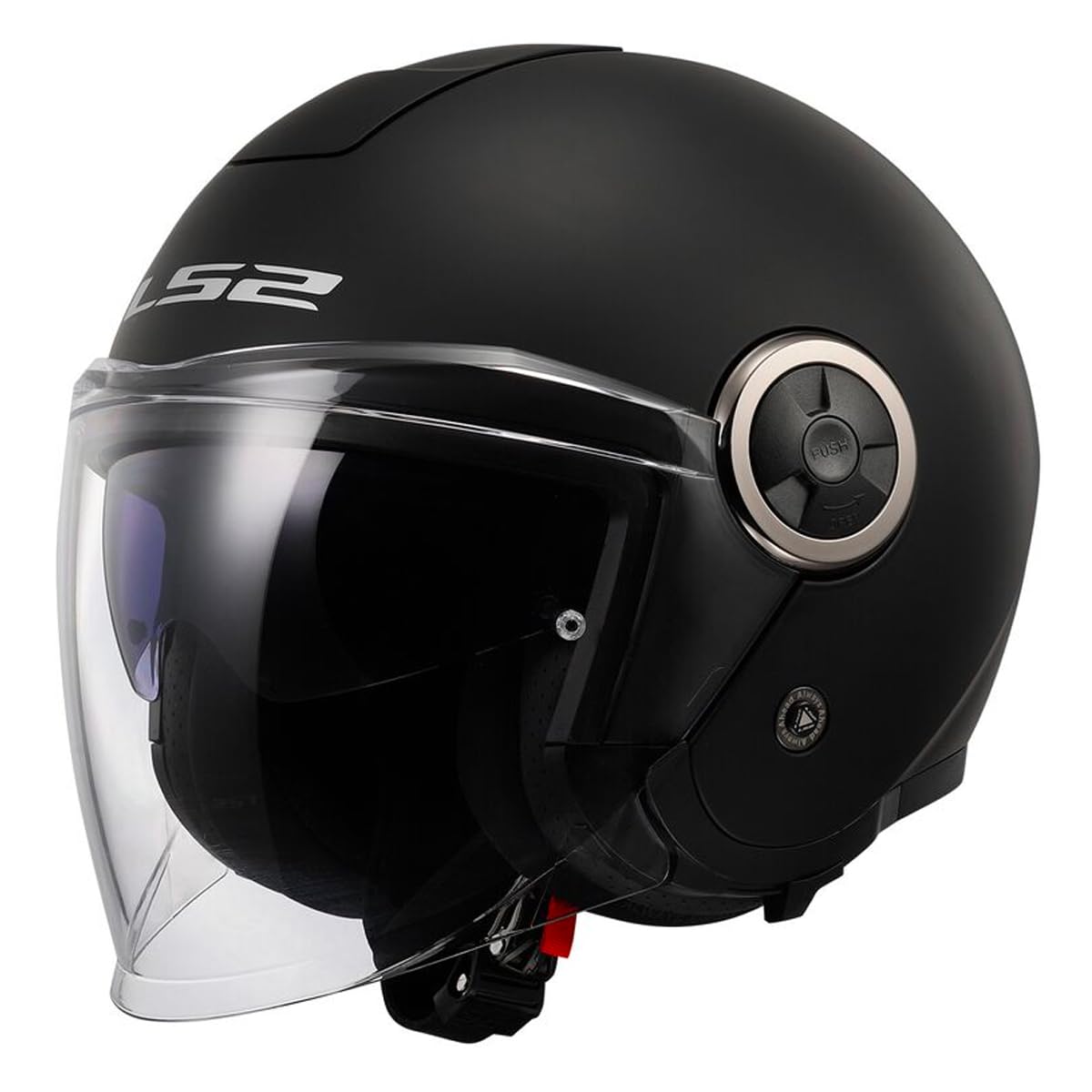 LS2, Jet-Motorradhelm CLASSY SOLID Matt Black, XXL LS2, Jet-Motorradhelm CLASSY SOLID Matt Black, XXL von LS2