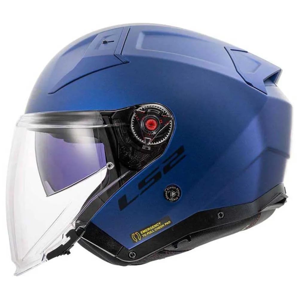 LS2, Jet-Motorradhelm INFINITY II SOLID Matt Navy Blue, M LS2, Jet-Motorradhelm INFINITY II SOLID Matt Navy Blue, M von LS2