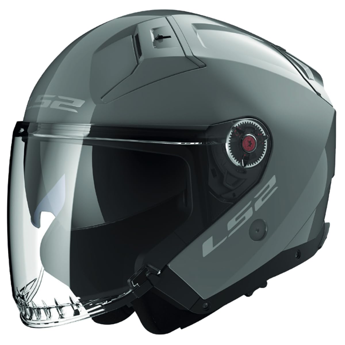 LS2, Jet-Motorradhelm Infinity II SOLID Nardo Grey, XXXL LS2, Jet-Motorradhelm Infinity II SOLID Nardo Grey, XXXL von LS2