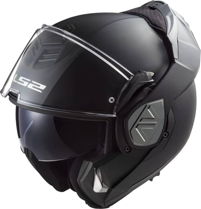 LS2, Klapphelm Motorrad ADVANT SOLID Matt Black, S von LS2