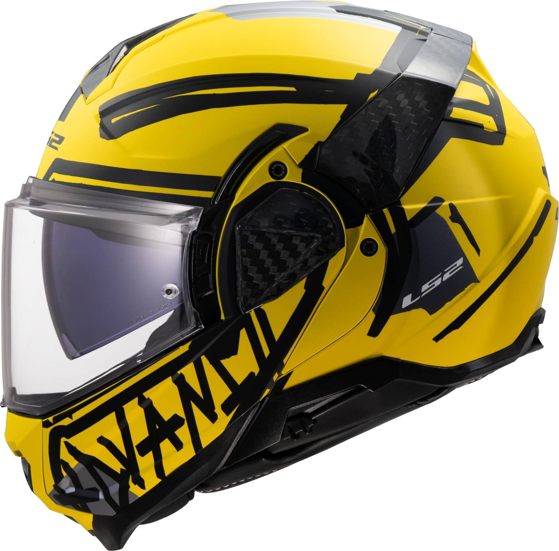 LS2, Modularer Motorradhelm ADVANT II TAPE Yellow, 3XL LS2, Modularer Motorradhelm ADVANT II TAPE Yellow, 3XL von LS2