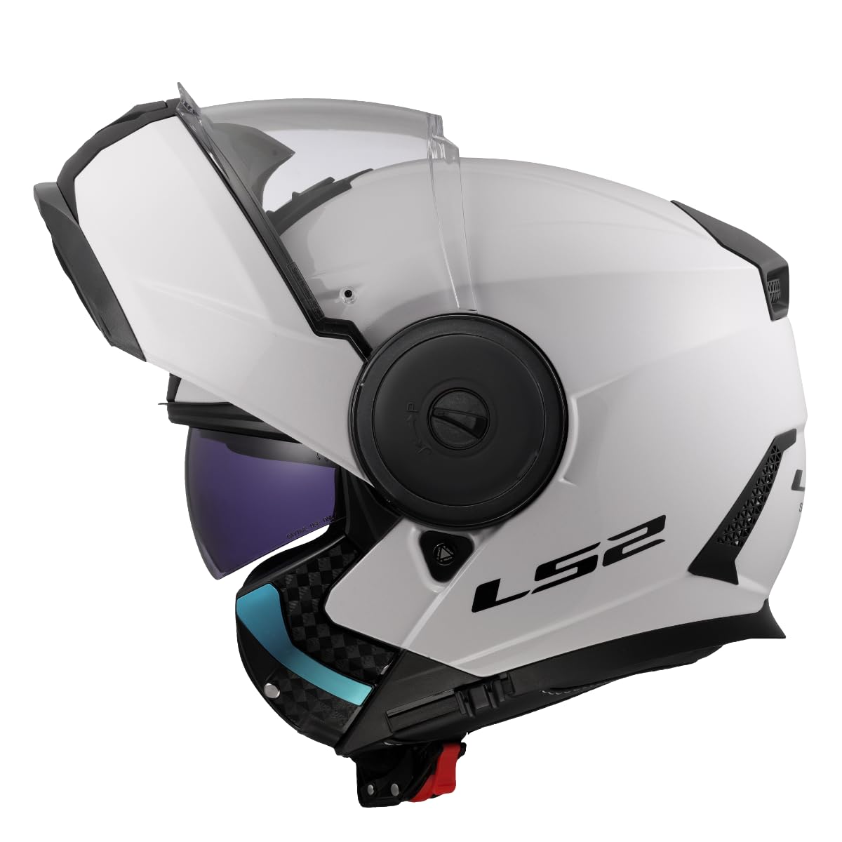 LS2, Modularer Motorradhelm SCOPE II SOLID Gloss White, XS LS2, Modularer Motorradhelm SCOPE II SOLID Gloss White, XS von LS2
