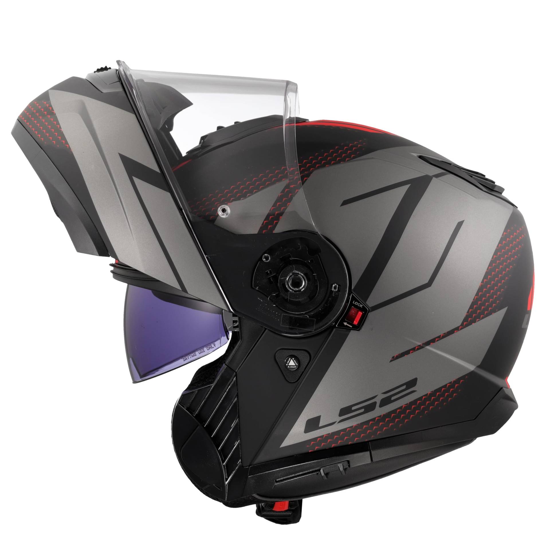 LS2, Modularer Motorradhelm STROBE II CODE Matt Black Grey, XXL LS2, Modularer Motorradhelm STROBE II CODE Matt Black Grey, XXL von LS2