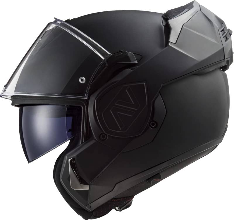 LS2, Klapphelm Motorrad ADVANT Full Black, XXL von LS2