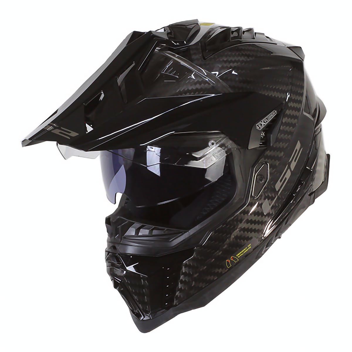 LS2, Motocross Helm EXPLORER CARBON Gloss Carbon, S LS2, Motocross Helm EXPLORER CARBON Gloss Carbon, S von LS2