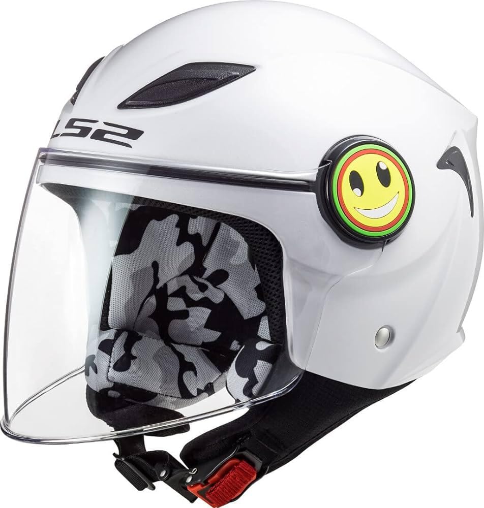 LS2, Motorradhelm für Kinder FUNNY White, S LS2, Motorradhelm für Kinder FUNNY White, S von LS2