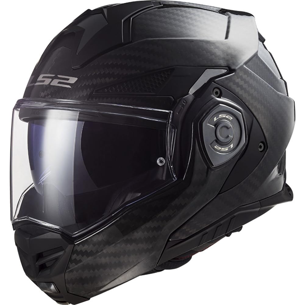 LS2, Klapphelm Motorrad ADVANT X Carbon Gloss Carbon, XXXL LS2, Klapphelm Motorrad ADVANT X Carbon Gloss Carbon, XXXL von LS2