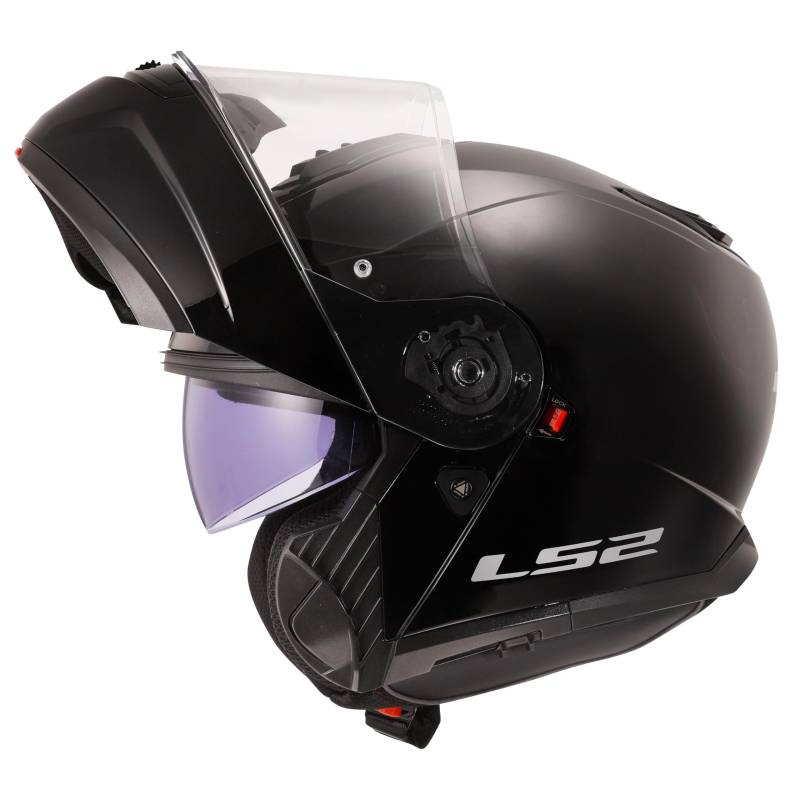 LS2, klapphelme motorrad STROBE II matt black, M von LS2