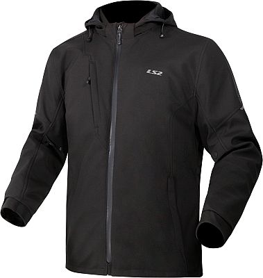 LS2 Bolton, Textiljacke wasserdicht - Schwarz - 4XL LS2 Bolton, Textiljacke wasserdicht - Schwarz - 4XL von LS2