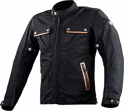 LS2 Bullet, Textiljacke wasserdicht - Schwarz - M von LS2