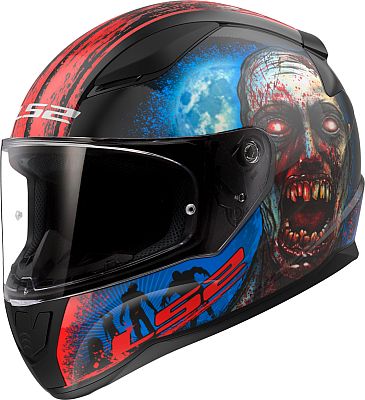 LS2 FF353 Rapid II Zombie, Integralhelm - Schwarz/Rot/Blau/Grau - S LS2 FF353 Rapid II Zombie, Integralhelm - Schwarz/Rot/Blau/Grau - S von LS2