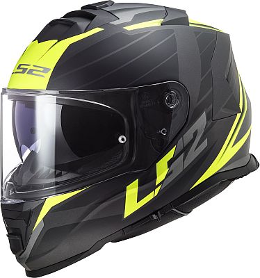 LS2 FF800 Storm II Nerve, Integralhelm - Matt Schwarz/Grau/Neon-Gelb - XL LS2 FF800 Storm II Nerve, Integralhelm - Matt Schwarz/Grau/Neon-Gelb - XL von LS2