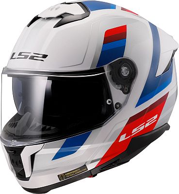 LS2 FF808 Stream II Vintage, Integralhelm - Weiß/Blau/Rot - 3XL LS2 FF808 Stream II Vintage, Integralhelm - Weiß/Blau/Rot - 3XL von LS2