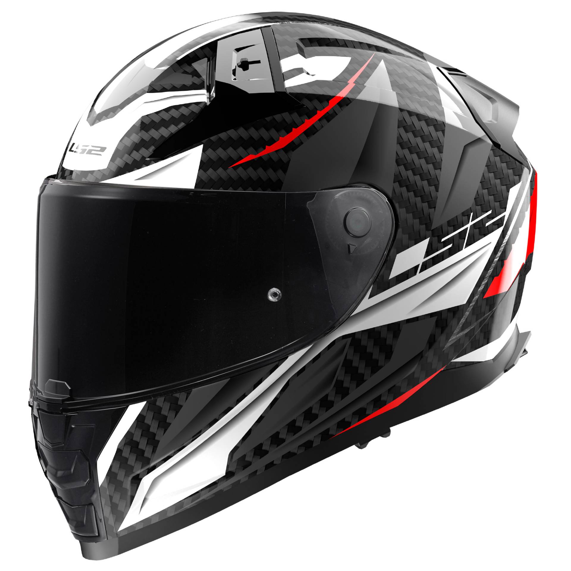 LS2 FF811 Vector II Carbon Savage weiß/rot/grau M LS2 FF811 Vector II Carbon Savage weiß/rot/grau M von LS2