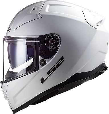 LS2 FF811 Vector II Solid, Integralhelm - Weiß - 4XL LS2 FF811 Vector II Solid, Integralhelm - Weiß - 4XL von LS2