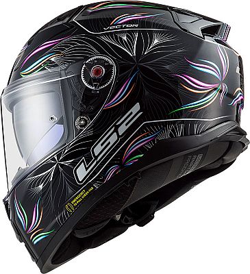 LS2 FF811 Vector II Tropical, Integralhelm - Schwarz/Weiß/Blau/Pink/Orange/Grün - XXS LS2 FF811 Vector II Tropical, Integralhelm - Schwarz/Weiß/Blau/Pink/Orange/Grün - XXS von LS2