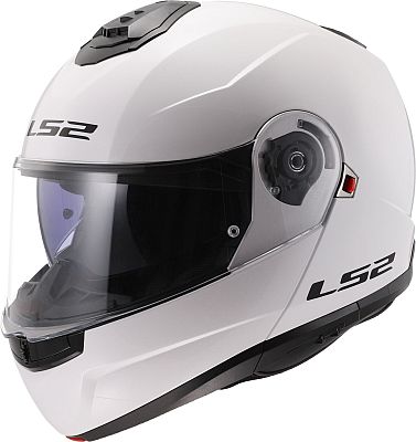 LS2 FF908 Strobe II Solid, Klapphelm - Weiß - XL von LS2