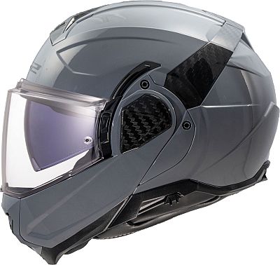 LS2 FF910 Advant II Solid, Modularhelm - Grau - 3XL von LS2