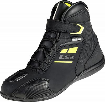 LS2 Garra, Schuhe wasserdicht - Schwarz/Neon-Gelb - 40 EU von LS2