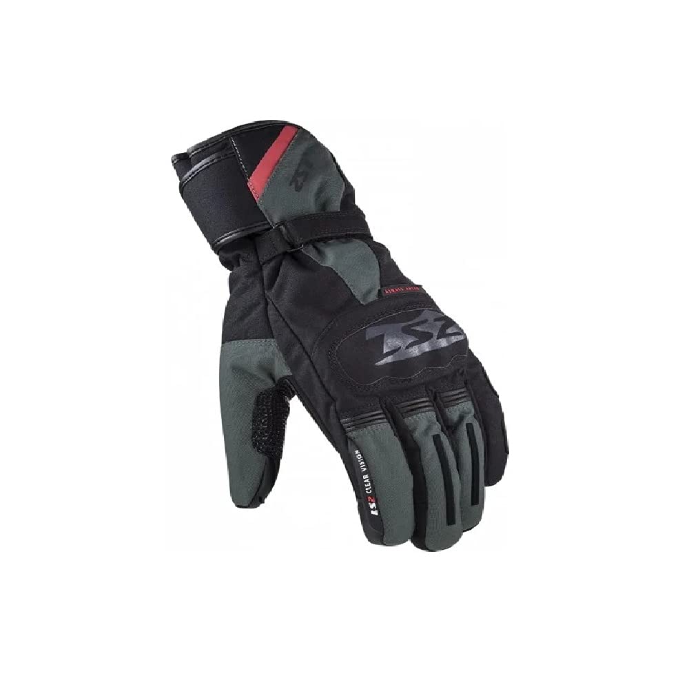 LS2 70100W0161XL Motorradhandschuhe Snow, Herren, Schwarz/Grün, XL LS2 70100W0161XL Motorradhandschuhe Snow, Herren, Schwarz/Grün, XL von LS2