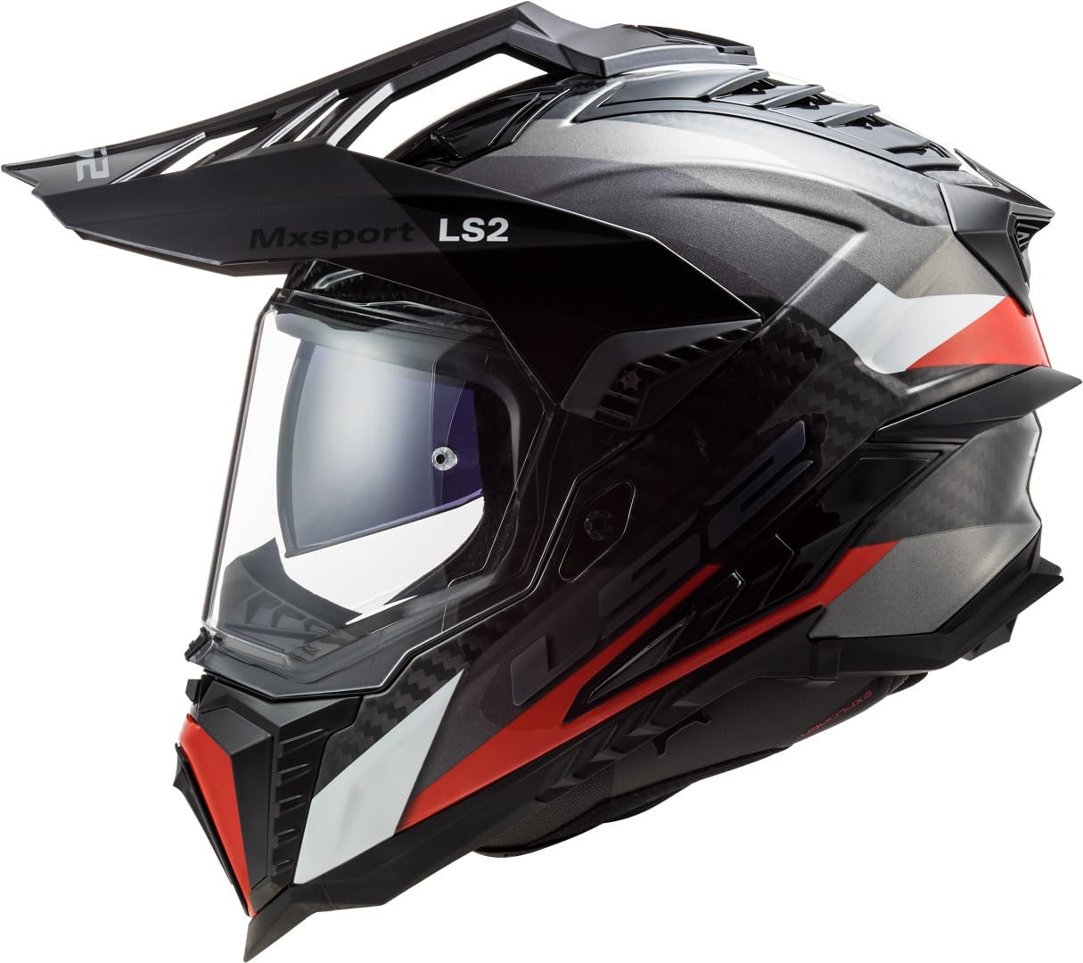 LS2 Helm Explorer Frontier MX701 Titan / Rot Größe S | | Helmen | Doppelring | Carbon | geeignet für Mofa, Moped, Motorrad, Roller LS2 Helm Explorer Frontier MX701 Titan / Rot Größe S | | Helmen | Doppelring | Carbon | geeignet für Mofa, Moped, Motorrad, Roller von LS2
