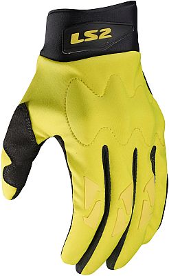 LS2 Hiker, Handschuhe kurz - Neon-Gelb/Schwarz - XXL von LS2