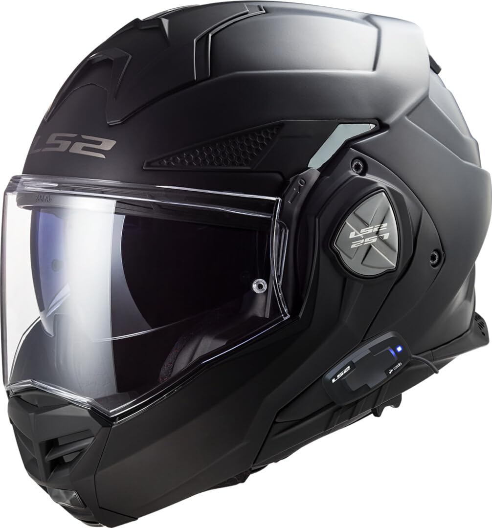 LS2 Klapphelm FF901 Advant X ECE2206 Modularhelm Motorradhelm mit Sprechanlage, XXL von LS2