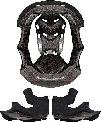 LS2 MX701 Carbon, Innenfutter/Wangenpolster - Schwarz - XL von LS2