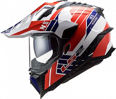 LS2 MX701 Explorer Atlantis, Endurohelm - Weiß/Rot/Dunkelblau - XS LS2 MX701 Explorer Atlantis, Endurohelm - Weiß/Rot/Dunkelblau - XS von LS2