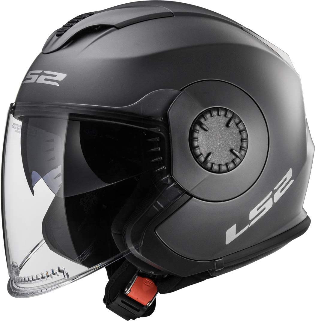 LS2, motorradhelm Verso titanium mat, XS LS2, motorradhelm Verso titanium mat, XS von LS2