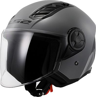 LS2 OF616 Airflow II Solid, Jethelm - Grau - 3XL LS2 OF616 Airflow II Solid, Jethelm - Grau - 3XL von LS2