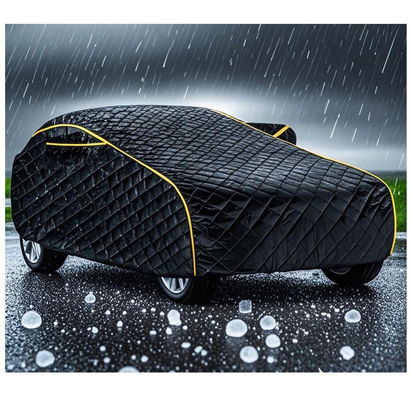 Abdeckung Hagelschutz für BM𝙒 G21 3er Touring 2019–2022(470,9x182,7x144cm),Verdickung, Hagelschutz, Steinschlagschutz, UV-Beständigkeit, Schneeschutz, Anti-Aging von LSDRALOBPOI